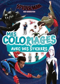 SPIDER-MAN NEW GENERATION - Mes Coloriages avec Stickers - MARVEL