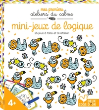 Mini-jeux de logique - mini boîte avec feutre veleda