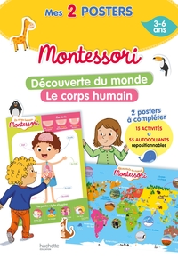 Mon Poster Montessori - Découverte du monde + le corps humain