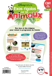 Disney Nature - Exos rigolos sur les animaux - Du CM1 au CM2