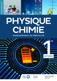 Physique Chimie 1re STI2D, Livre de l'élève