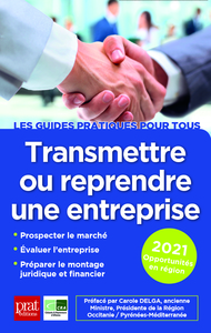 Transmettre ou reprendre une entreprise 2021