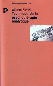 Technique de la psychothérapie analytique