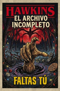 HAWKINS. EL ARCHIVO INCOMPLETO - SOLO FALTAS TU. STRANGER THINGS LIBRO. MERCHANDISING STRANGER THING