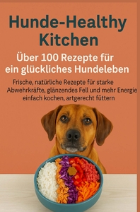 HUNDE-HEALTHY KITCHEN: UBER 100 REZEPTE FUR EIN GLUCKLICHES HUNDELEBEN (TOLLES GESCHENK FUR - FRISCH
