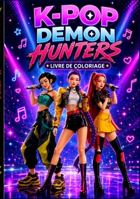 Livre De Coloriage K pop Demon Hunters