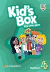 KID'S BOX NEW GENERATION LEVEL 4 FLASHCARDS BRITISH ENGLISH
