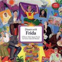 DINNER WITH FRIDA A 1000 PIECE DINNER DATE JIGSAW PUZZLE /ANGLAIS