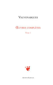 Oeuvres complètes (Tome 1)