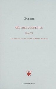 OEuvres complètes Tome VII