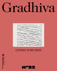 Gradhiva 32 - livres sorciers