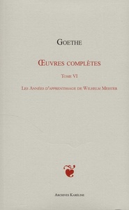 OEuvres complètes Tome VI