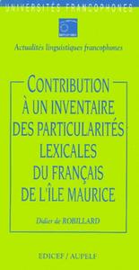 AUPELF PART.LEXIC.ILE MAURICE