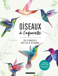 OISEAUX A L'AQUARELLE