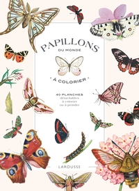 PAPILLONS DU MONDE A COLORIER