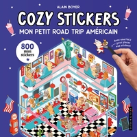 Cozy stickers - Mon petit road trip américain