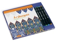 ARABESQUES A COLORIER AUX FEUTRES
