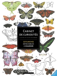 CABINET DE CURIOSITES - 70 PLANCHES POUR S'INSPIRER ET COLORIER