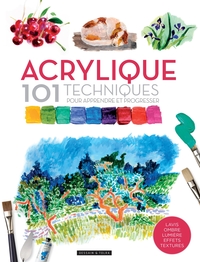 ACRYLIQUE 101 TECHNIQUES POUR APPRENDRE ET PROGRESSER