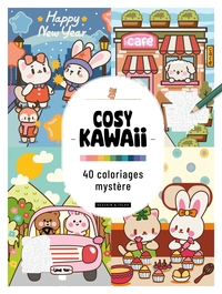 Cosy Kawaii - 40 Coloriages Mystère
