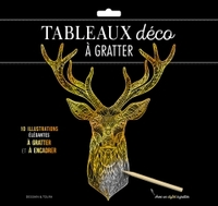 TABLEAUX DECO A GRATTER