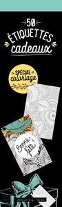 50 étiquettes cadeaux "spécial coloriages"
