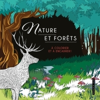 NATURE ET FORETS - A COLORIER ET A ENCADRER !