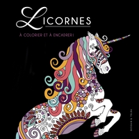 LICORNES - A COLORIER ET A ENCADRER !