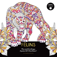 HAPPY COLORIAGE FELINS