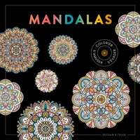 BLACK COLORIAGE MANDALAS - A COLORIER ET A ENCADRER !