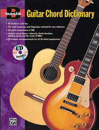 BASIX GUITAR CHORD DICTIONARY: BOOK/CD GUITARE+CD