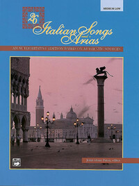 JOHN GLENN PATON : 26 ITALIAN SONGS AND ARIAS  - MEDIUM LOW VOICE -  RECUEIL