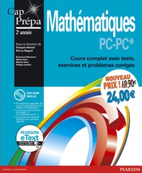 MATHS PREPA PC 2E ANNEE + ETEXT NOUVEAU PRIX