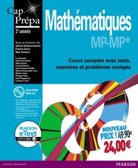 MATHS PREPA MP 2E ANNEE + ETEXT NOUVEAU PRIX