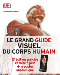 PACK LE GRAND GUIDE VISUEL DU CORPS HUMAIN + POSTER ANATOMIQUE