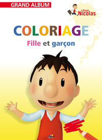 COLORIAGE FILLE ET GARCON