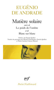 MATIERE SOLAIRE/LE POIDS DE L'OMBRE/BLANC SUR BLANC