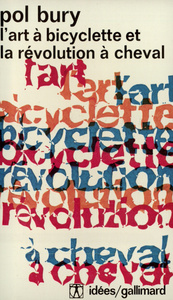 L'ART A BICYCLETTE ET LA REVOLUTION A CHEVAL