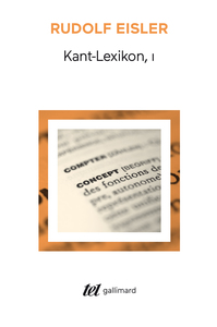 KANT-LEXIKON - VOL01