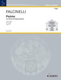 EDITION SCHOTT - POEME - EN FORME D'IMPROVISATION, OP. 31 (1953). OP. 31. ORGAN.
