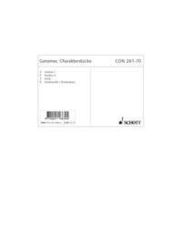 EDITION SCHOTT - CHARAKTERSTUCKE (PIECES DE CARACTERE) - 11 MINIATURES. GEWV 131. STRING ORCHESTRA.