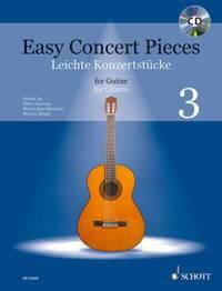 EASY CONCERT PIECES BAND 3 GUITARE +CD