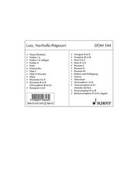 NARRHALLA-POTPOURRI - SALON ORCHESTRA (ORCHESTRA). PIANO CONDUCTEUR ET PARTIES.