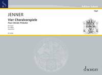 FOUR CHORALE PRELUDES - ORGAN.