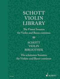 SCHOTT VIOLIN LIBRARY -LIVRE +PARTITION