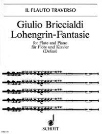 LOHENGRIN-FANTASY - FROM THE THEMES FROM RICHARD WAGNER'S OPERA. OP. 129. FLUTE AND PIANO.