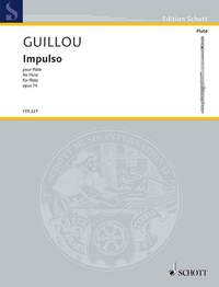 EDITION SCHOTT - IMPULSO - OP. 74. FLUTE.