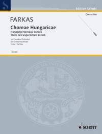CHOREAE HUNGARICAE STRIJKORKEST MUSIQUE D'ENSEMBLE