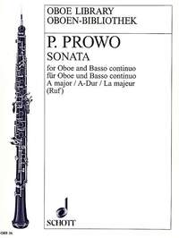 SONATA NO. 5 A MAJOR - OBOE AND BASSO CONTINUO.