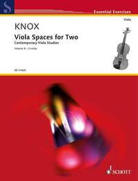 ESSENTIAL EXERCISES - VIOLA SPACES FOR TWO - ETUDES CONTEMPORAINES POUR L'ALTO. 2 VIOLAS. PARTITION